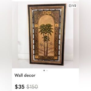 Elegant Brown and Gold Wall Art Decor